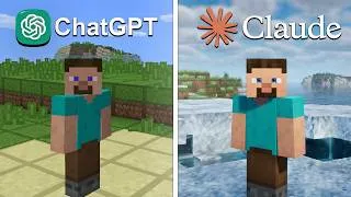 Thumbnail: Chatgpt Vs Claude Vs MiniMax M2.5 Make Minecraft From Zero