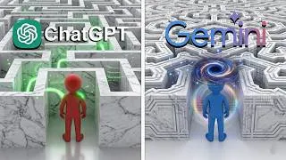Thumbnail: CAN AI Solve a Maze ChatGPT VS Gemini 3