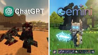 Thumbnail: Chatgpt vs Gemini Make Hytale From Zero