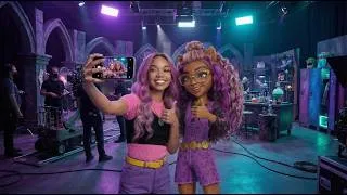 Thumbnail: What If Monster High Was Real? 🎵(Draculaura, Frankie, Clawdeen & More) (Music Video)