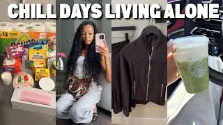 Thumbnail: LIVING ALONE 🧘🏽‍♀️| i’m ready to move ! + movie date + shopping + cooking + lashes/pedicure