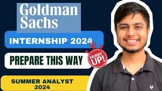 Thumbnail: Goldman Sachs Internship 2024 | Summer Analyst Program