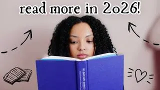 Thumbnail: how I read 100+ books a year! (11 tips for slow readers!)