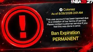 Thumbnail: 2K IS ALREADY BANNING PEOPLE IN NBA 2K27!