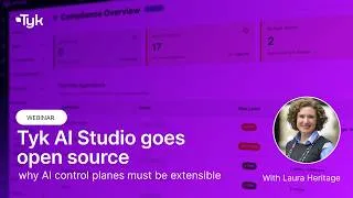 Thumbnail: Tyk AI Studio goes open source | Why AI control planes must be extensible