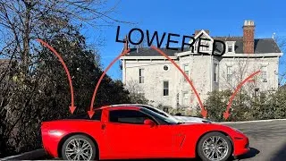 Thumbnail: HOW TO LOWER C6 CORVETTE FOR FREE