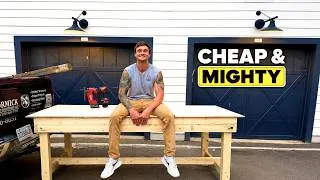Thumbnail: Cheap DIY Folding Workbench for $150