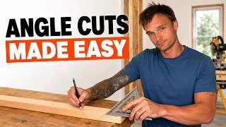 Thumbnail: How To Cut A Board To Length With Angles - Beginner Tutorial