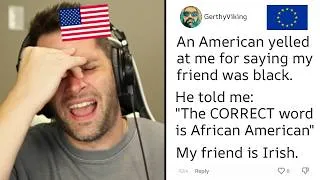 Thumbnail: American Reacts to "American Tourists Caught in the Wild"