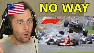 Thumbnail: American Reacts to the Most INSANE Formula 1 Moments