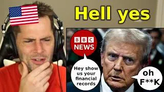 Thumbnail: American Reacts to "How the BBC Exposed Trump"
