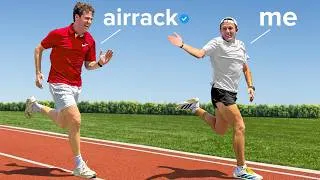 Thumbnail: I Paced YouTubers to Run Their Fastest Mile *again*