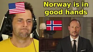Thumbnail: American Reacts to King Haakon VIII's First Address to Norway