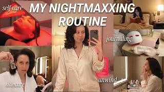 Thumbnail: NIGHTMAXXING VLOG ✨ ultimate night routine, better sleep, glowing skin, self care, ulike reglow max