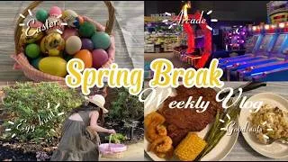 Thumbnail: Spring Break Weekly Vlog | Small Business Owner Life, Making Press-On Nails, Gym, Easter Weekend