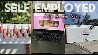 Thumbnail: Small Business Owner Vlog | Making Press On Nails, Packing & Shipping Orders
