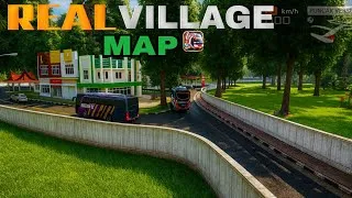 Thumbnail: Real Village Map Mod for Bus Simulator Indonesia | BUSSID Realistic Village Road Map 2025