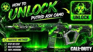 Thumbnail: HOW TO UNLOCK PUTRID ASH CAMO FAST! | Tier 3 Cursed Pack-A-Punch Camo (BO7 Zombies)