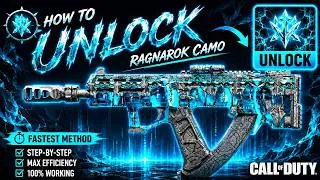 Thumbnail: HOW TO UNLOCK RAGNAROK CAMO FAST! | Season 5 Eidskallen Leaderboard Event (BO7 Zombies)