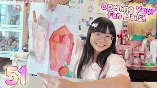 Thumbnail: Opening Your Fanmails!! ૮₍´˶• . • ⑅ ₎ა (Part 51)