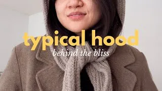 Thumbnail: knitting the typical hood scarf pattern, trying my hand at the scarf trend | behind the bliss