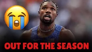 Thumbnail: Breaking News! Noah Lyles Has Ended His Season Due To Injuries| NO ULTIMATE CHAMPIONSHIPS