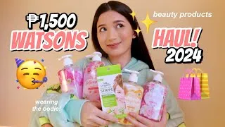 Thumbnail: WATSONS HAUL 2024! AFFORDABLE SKINCARE, BODYCARE & HAIRCARE ❤️ | Tyra C.