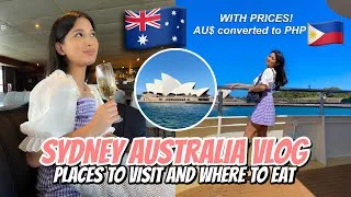 Thumbnail: 10 DAYS IN SYDNEY AUSTRALIA! Places to visit, foods to try, and meeting friends | Tyra C.