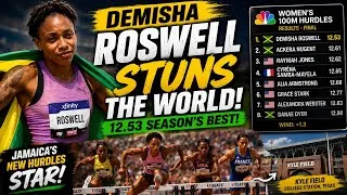 Thumbnail: JAMAICA'S NEW HURDLES STAR SHOCKS THE WORLD! DEMISHA ROSWELL STUNS ELITE FIELD IN TEXAS