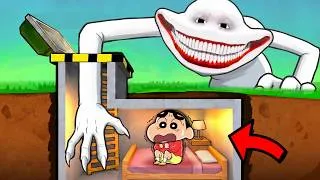 Thumbnail: Shinchan Hiding in Underground Bunker  😱