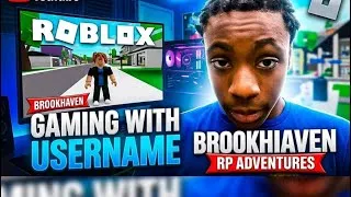Thumbnail: Roblox playing BrookHaven