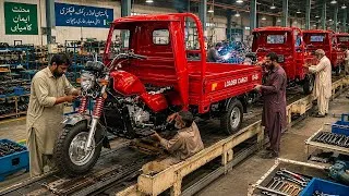 Thumbnail: Amazing Loader Rickshaw Manufacturing Process | Engine to Final Assembly