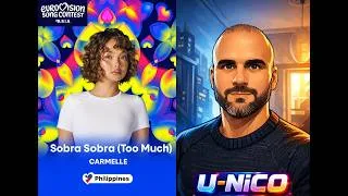 Thumbnail: CARMELLE: Sobra-Sobra | The Philippines | Eurovision Asia 2026 (2/11) - Reaction (eng) - 04/09/2026