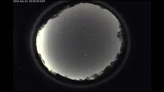 Thumbnail: Aurora Time lapse UACNJ Allsky Camera 04-24-2023