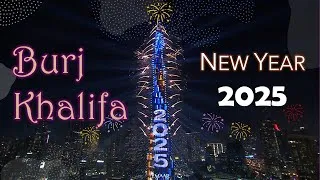 Thumbnail: New Year Fireworks 2025 | Spectacular Fireworks Show at Burj Khalifa | Dubai | Happy New Year 2025