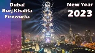 Thumbnail: New Year Fireworks 2023 | Breathtaking Show at Burj Khalifa | Dubai | Happy New Year 2023