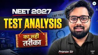 Thumbnail: NEET 2027 CBT Test Analysis | How to Analyze Your Test & Improve Your Score | Pranav Sir