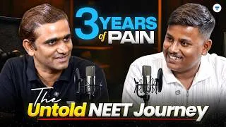Thumbnail: The Untold NEET Journey | 3 Years of Pain, Struggle & Success | NEET Story | ACiD Sir
