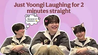 Thumbnail: JUST SUGA LAUGHING, GIGGLING SMILING BECAUSE OF MEMBERS (mainly Jhope 😭) #yoongi #bts #btsweverse