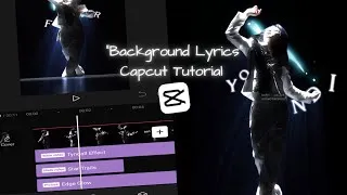 Thumbnail: Background Lyrics Capcut Tutorial #kpop #bts #videoedit