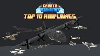 Thumbnail: Top 10 Create Aeronautics Airplanes [Schematics Included]