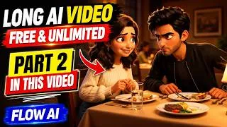 Thumbnail: AI Se Long Videos FREE Kaise Banaye? 🔥 Part 2 | Consistent Characters + Voice + Full AI Video