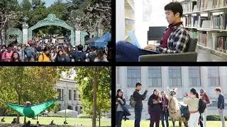 Thumbnail: A trip in time: The UC Berkeley Library over the years