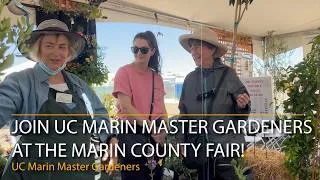 Thumbnail: UC Marin Master Gardeners at the Marin County Fair 2026