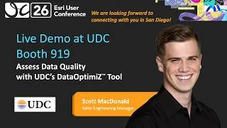 Thumbnail: Assess Data Quality with UDC’s DataOptimiZ™ Tool | UDC Demos at Esri UC 2026