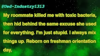 Thumbnail: My roommate killed me with toxic bacteria, then hid behind the same excuse she used for everything.