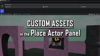 Thumbnail: UE5 Tips & Tricks - Custom Assets in the Place Actors Panel