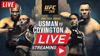 Thumbnail: 🔴 UFC 268 Live Stream - USMAN vs COVINGTON + NAMAJUNAS vs WEILI + GAETHJE vs CHANDLER
