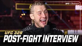 Thumbnail: Paddy Pimblett reacts to his 52-second win over Benoit Saint-Denis | Full Interview