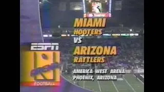 Thumbnail: Arena Football Miami Hooters @ Arizona Rattlers, Jul. 9, 1994